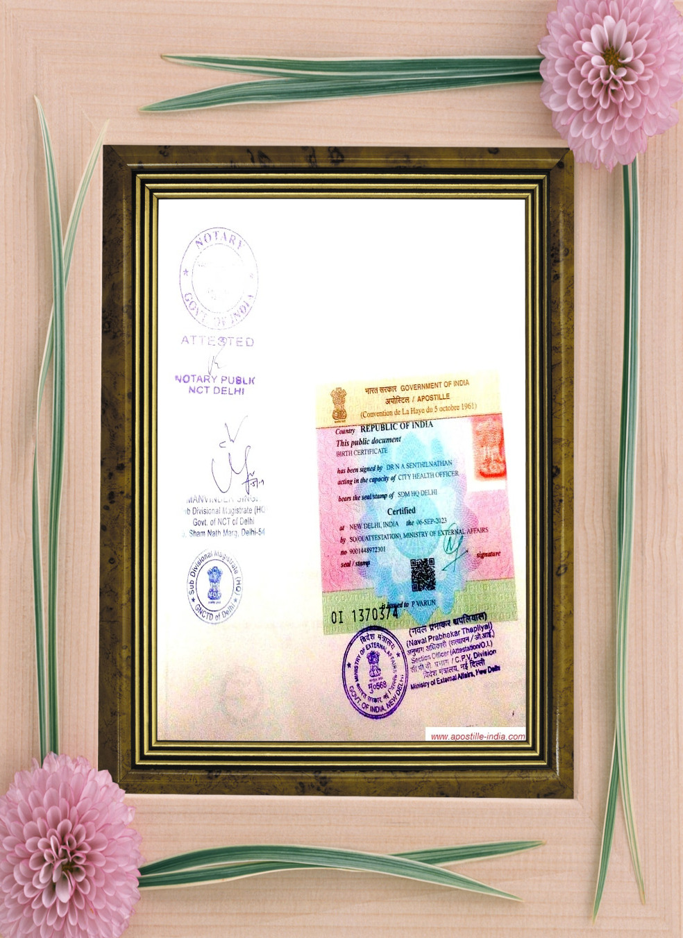 MEA Apostille Process