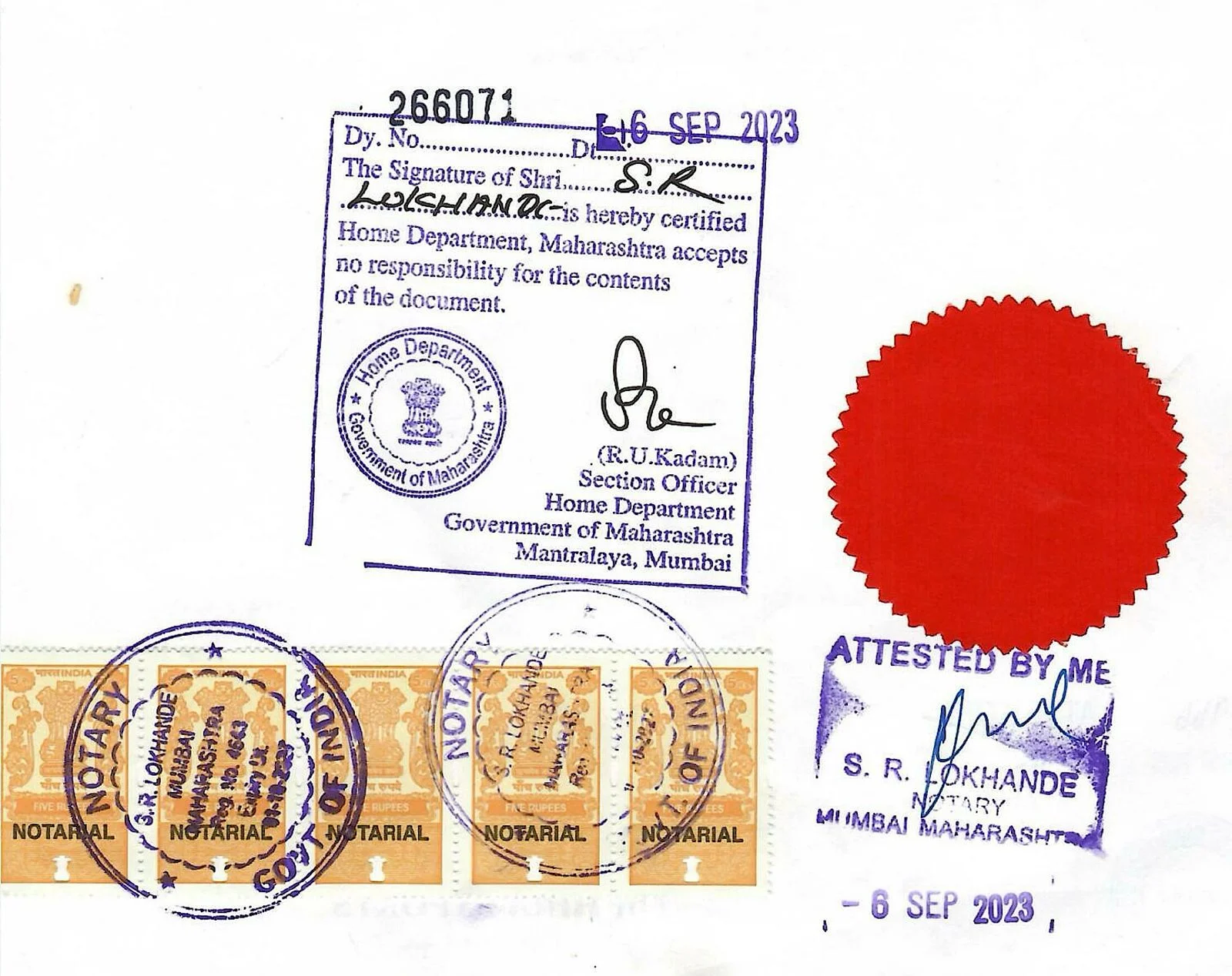 Home Mantralaya Attestation Services in Chennai