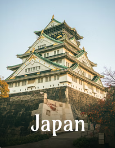 Japan travel destination
