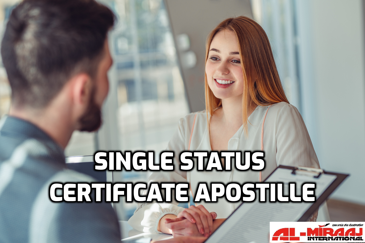 Single Status Certificate